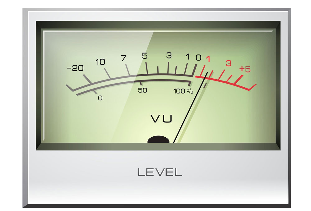 An Analog VU Meter